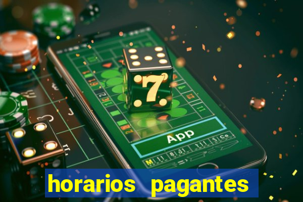 horarios pagantes fortune tiger bet7k